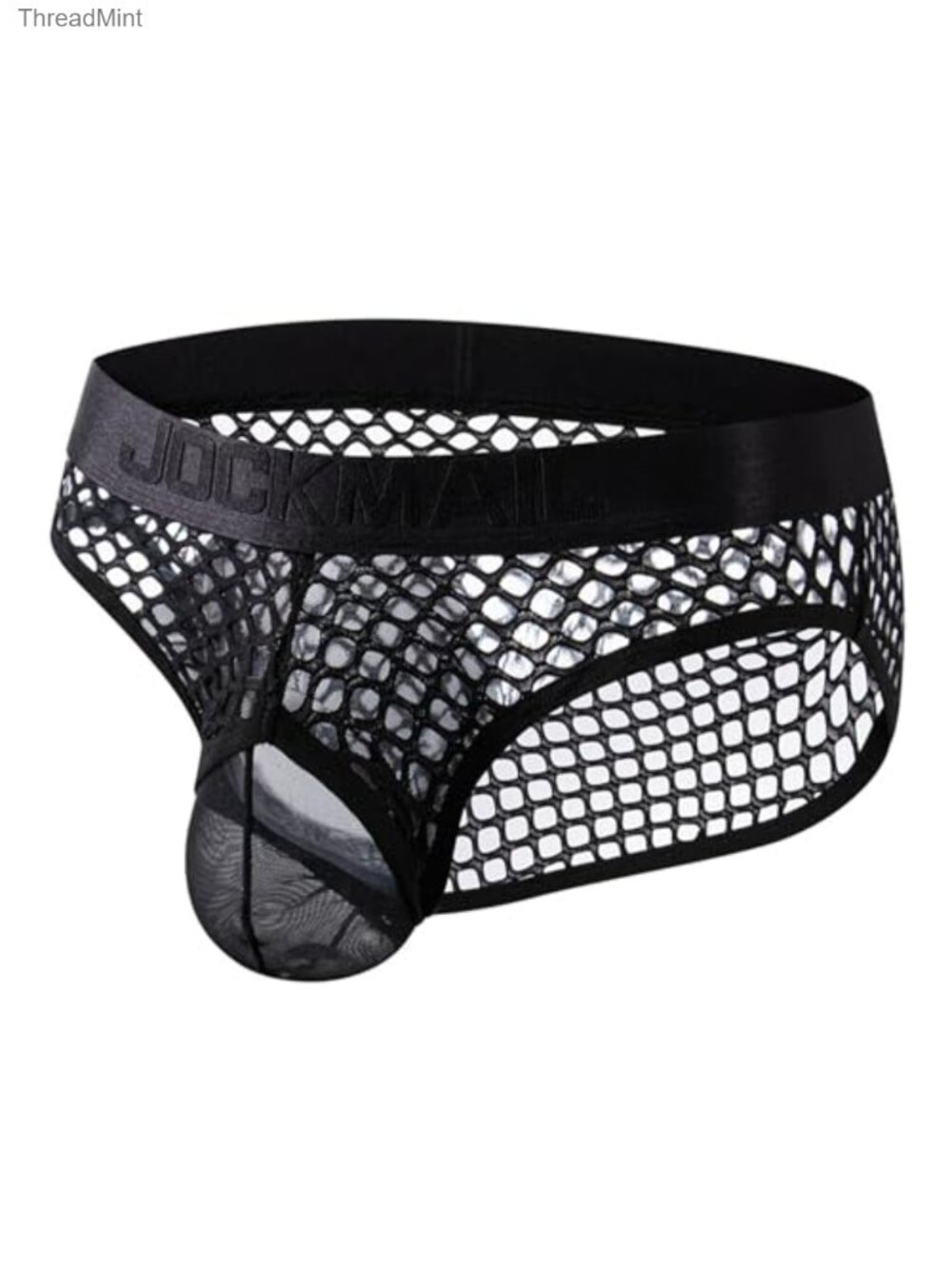 Men's Low Rise Mesh Briefs Breathable Polyamide Elastane Underwear
